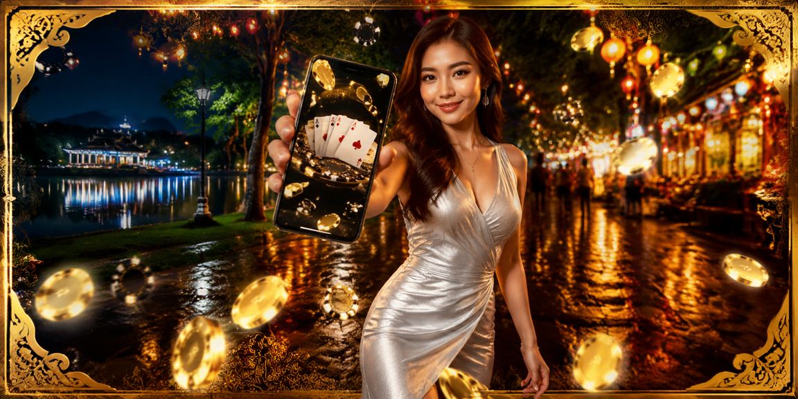 Permainan Poker bergaya batik Malaysia dengan suasana kasino moden di hmis2